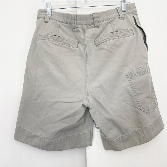 CHEROKEE 100% cotton khaki 5 pocket cargo shorts size 33 - Picture 3 of 9